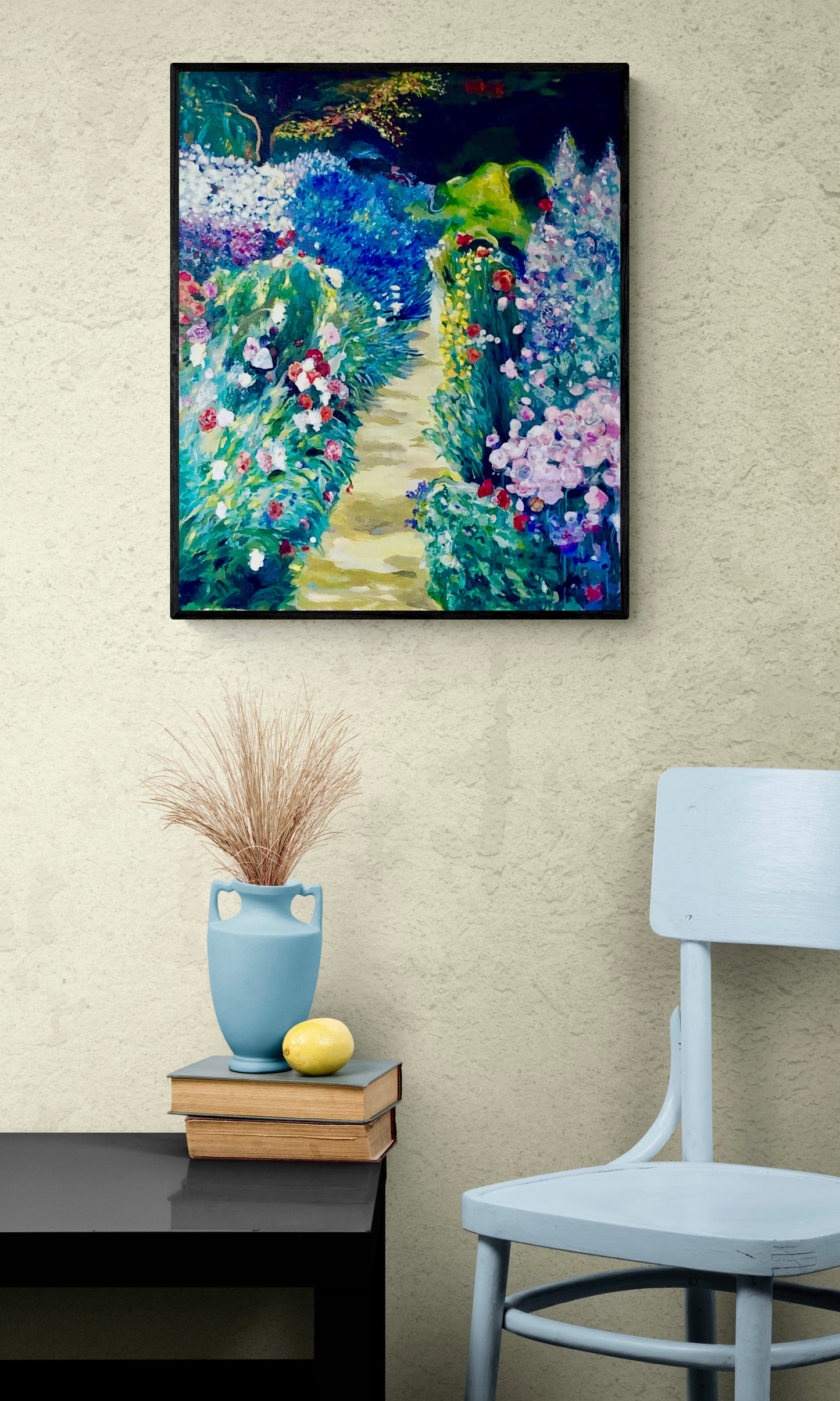 'Down The Garden Path' acrylic print