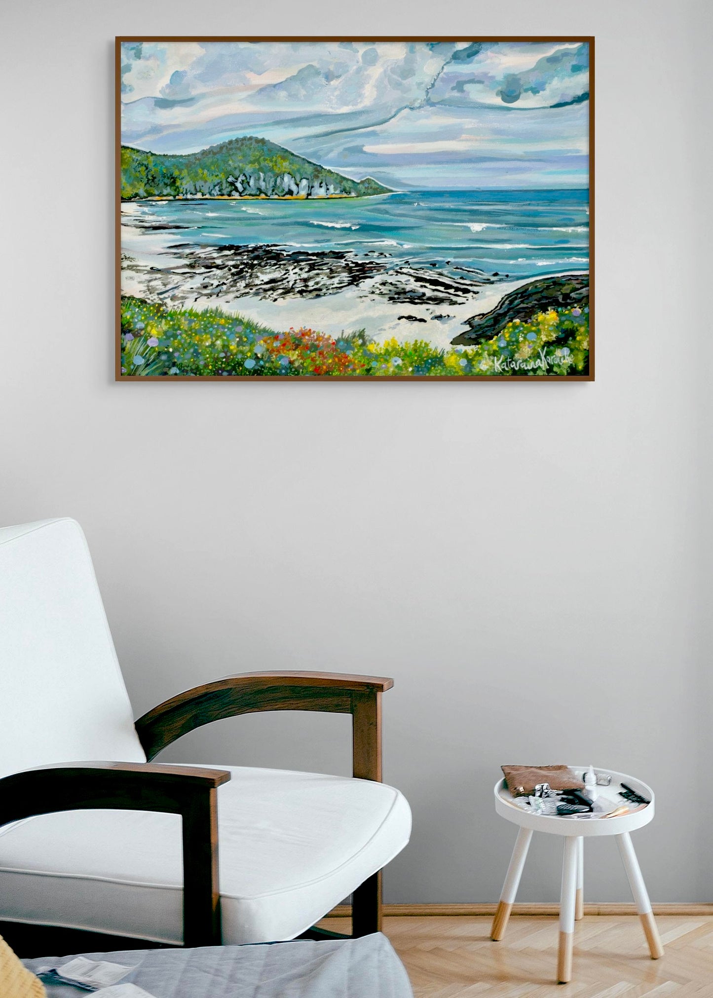 'Holiday At Sisters' canvas print