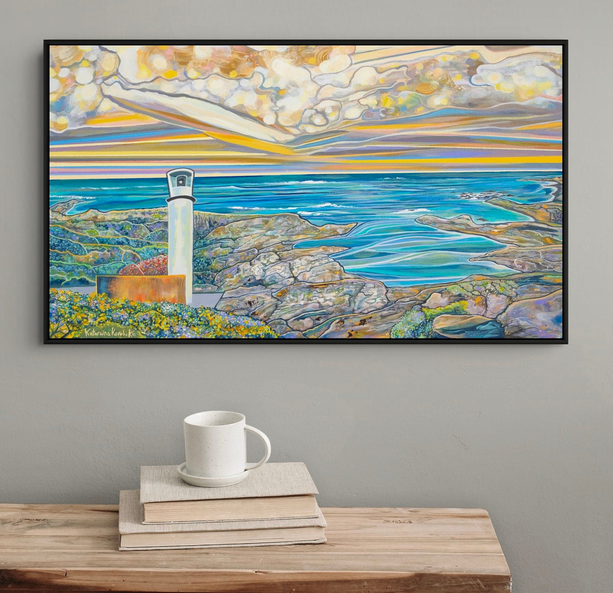 'Bluff Hill Point' acrylic print