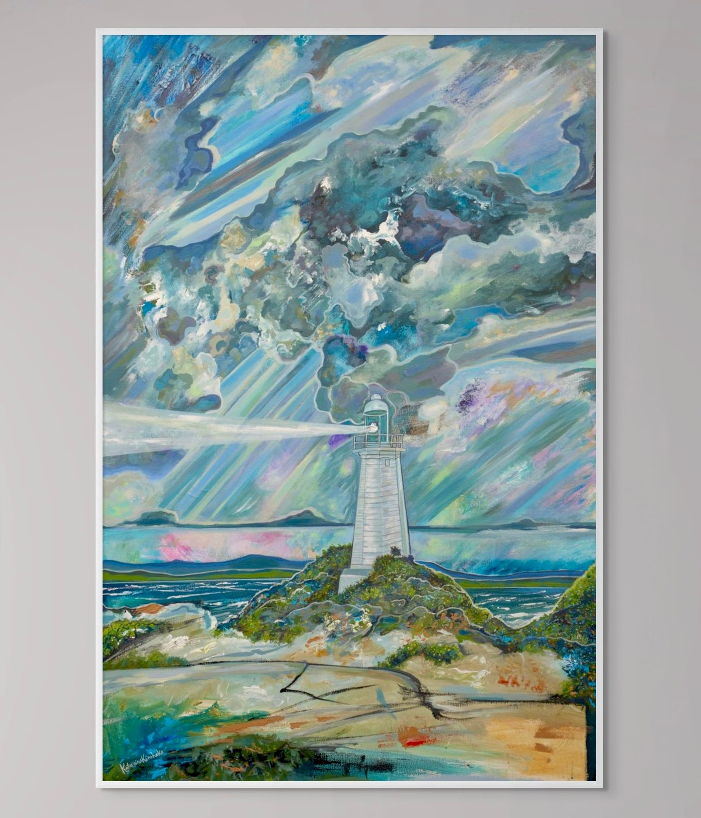 'Light of Hell’s Gate' canvas print