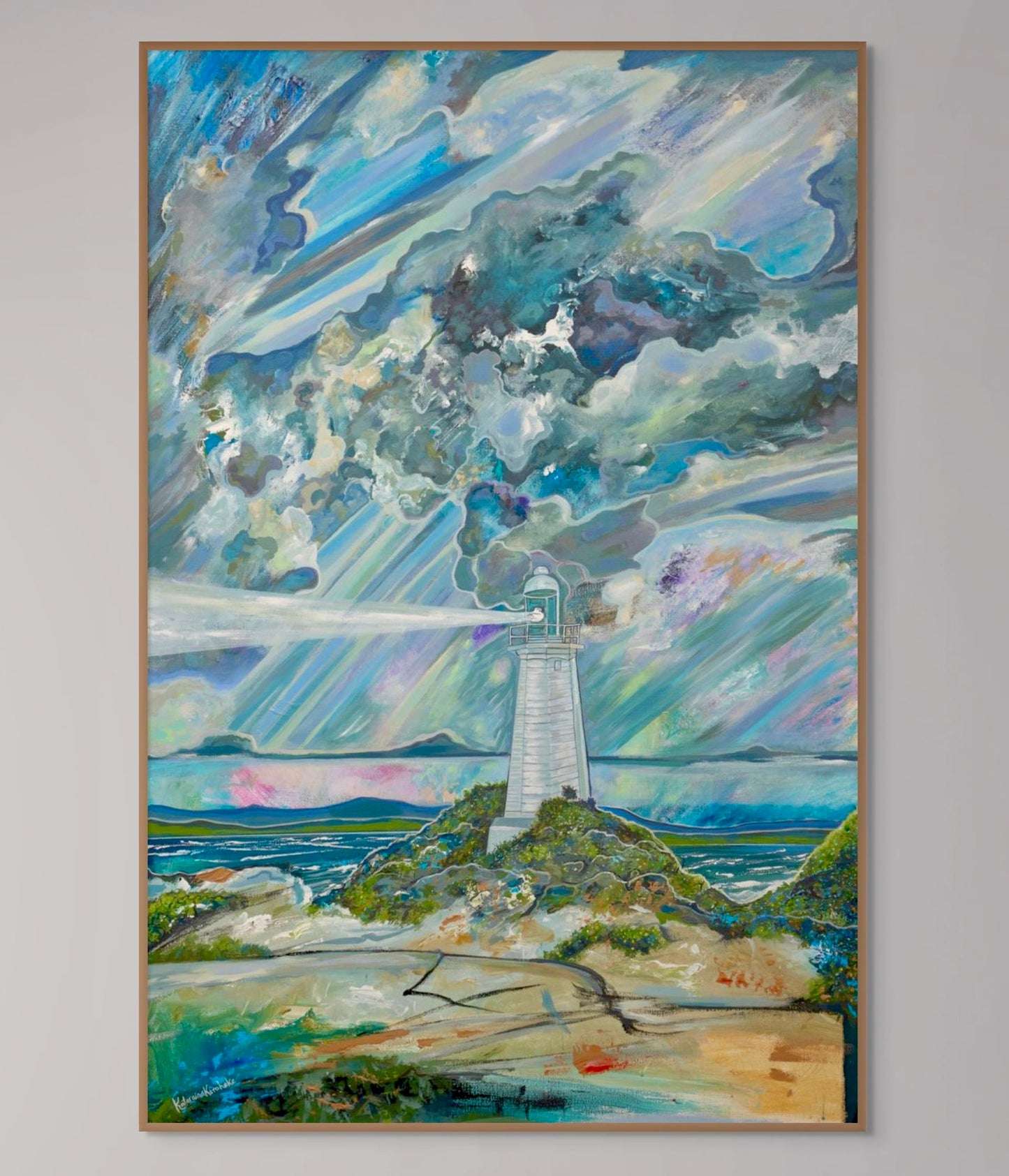 'Light of Hell’s Gate' canvas print