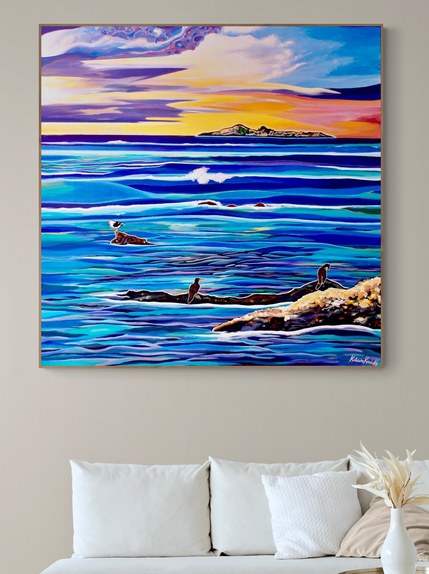 'Holm Sweet Holm' acrylic print