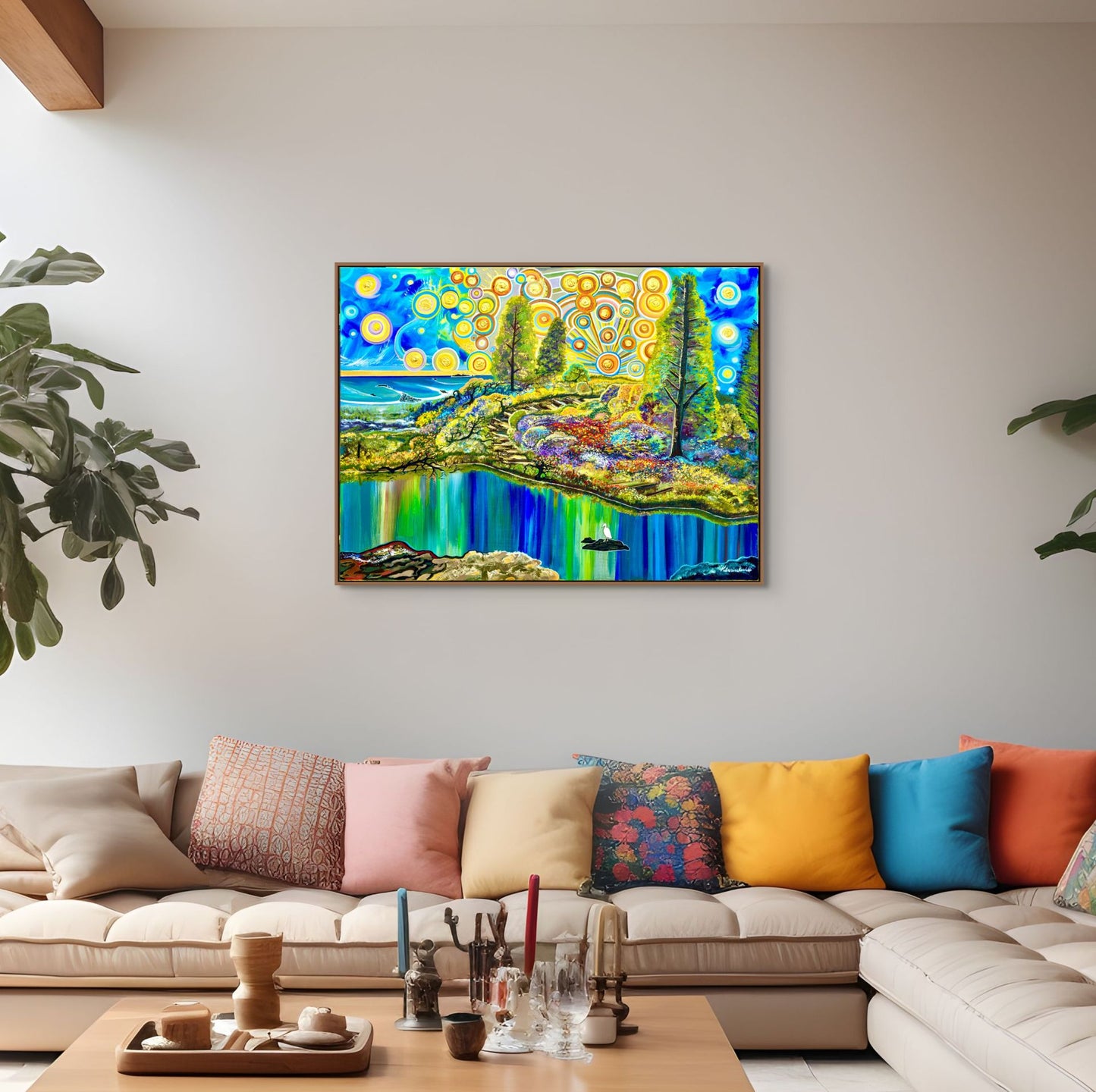 'Sunday' canvas print