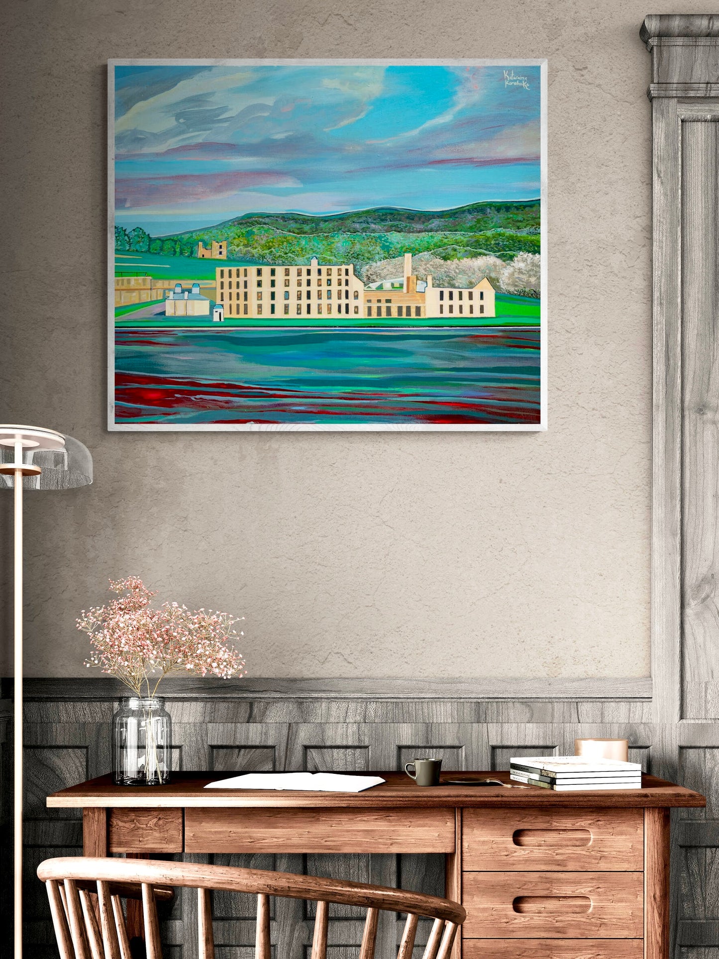 'Set In Stone' canvas print