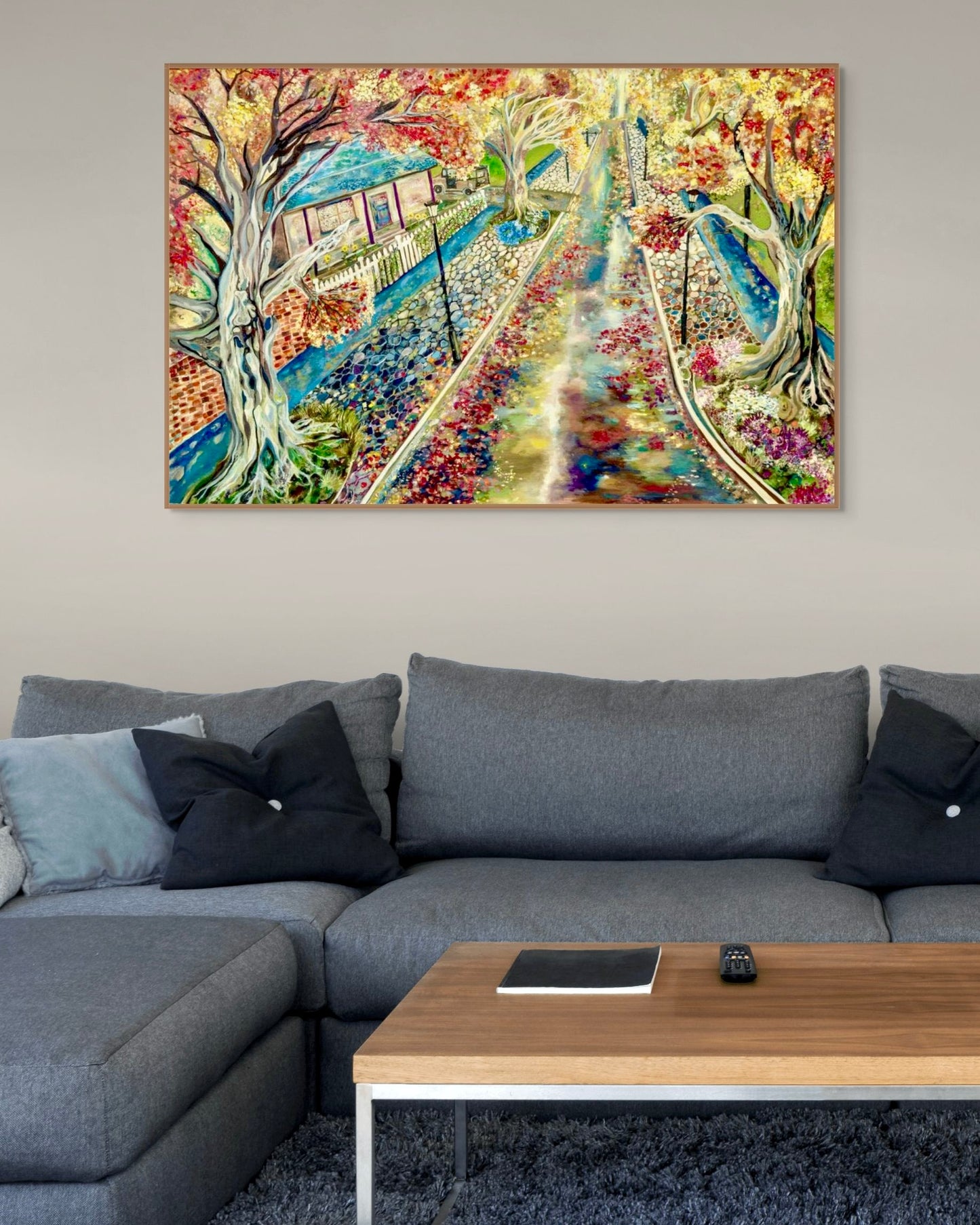 'Victoria Street, Ulverstone' canvas print