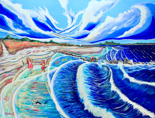 'Free and Alive' acrylic print