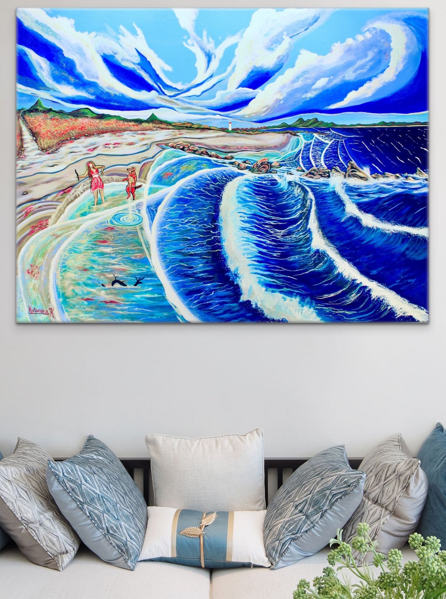 'Free and Alive' acrylic print