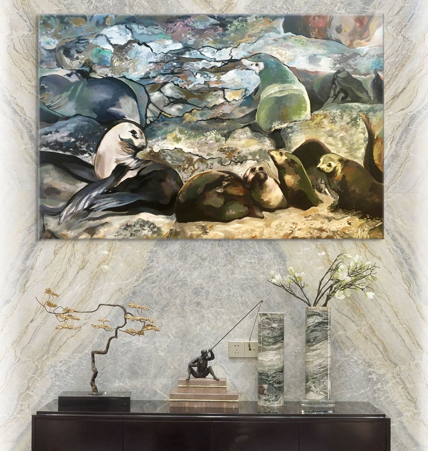 'Leisure Time' acrylic print